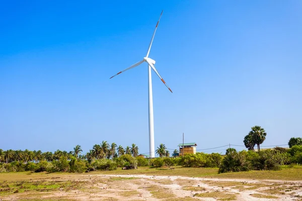 Vindkraftverk Kalpitiya, Sri Lanka — Stockfoto