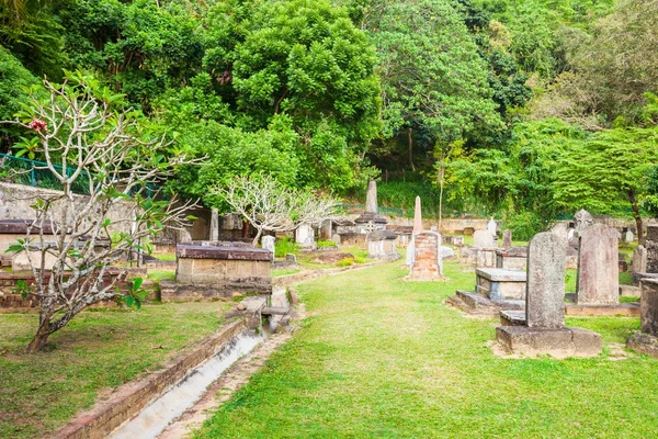 Brit helyőrség temető, Kandy — Stock Fotó