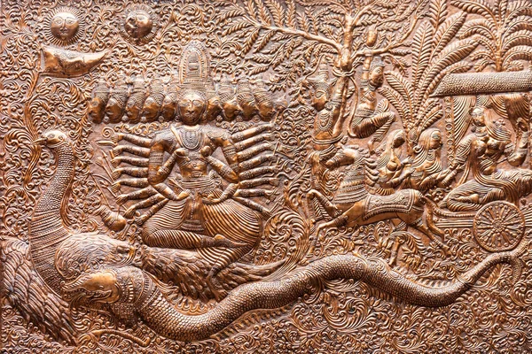 Świątynia gangaramaya w colombo — Zdjęcie stockowe