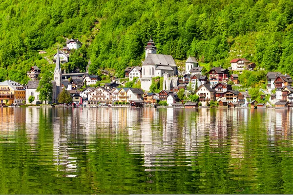 Hallstatt binnenstad, Oostenrijk — Stockfoto