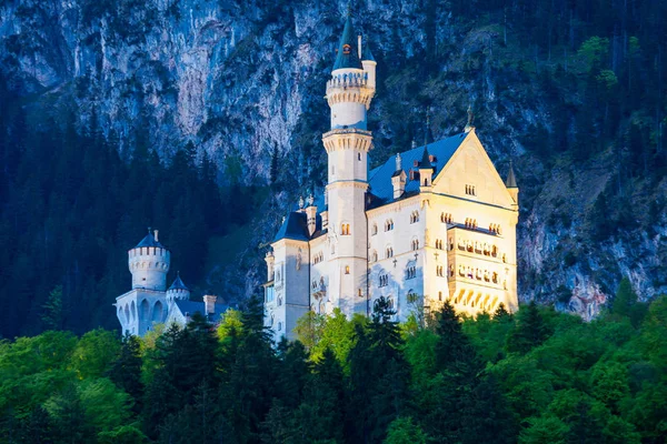 Slot Schloss Neuschwanstein, Duitsland — Stockfoto