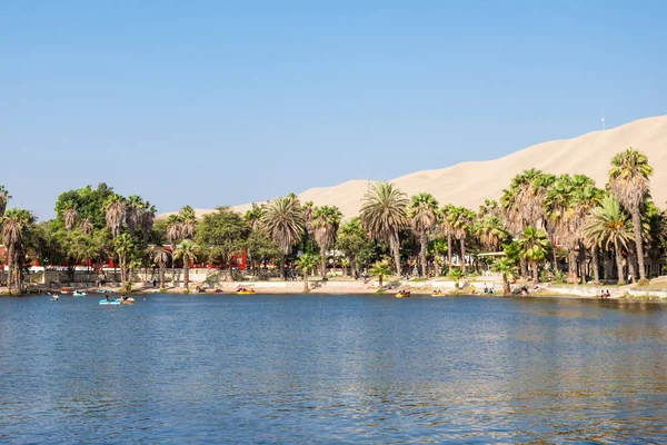 Pouštní duny Huacachina — Stock fotografie