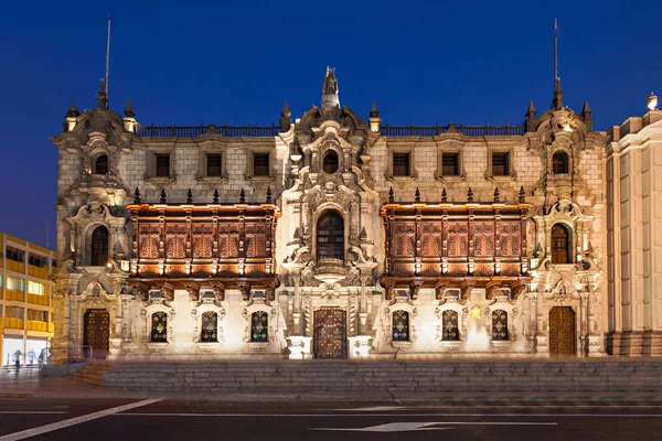 Archbishop Palace, Lima — Stock Photo, Image