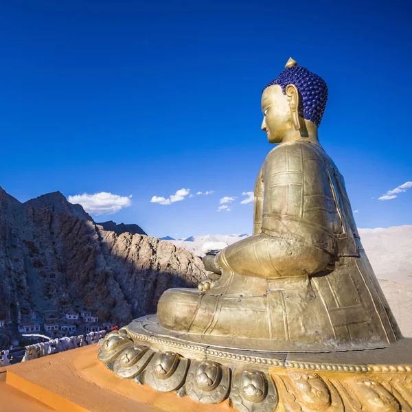 Buddha statue at Hemis Monastery — Stock Photo, Image