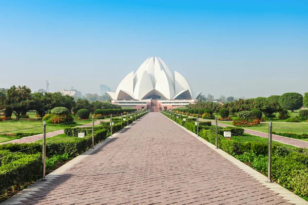 Lotus Temple, Índia — Fotografia de Stock