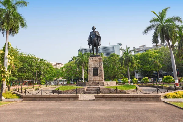 Standbeeld van Mahatma Gahdhi — Stockfoto