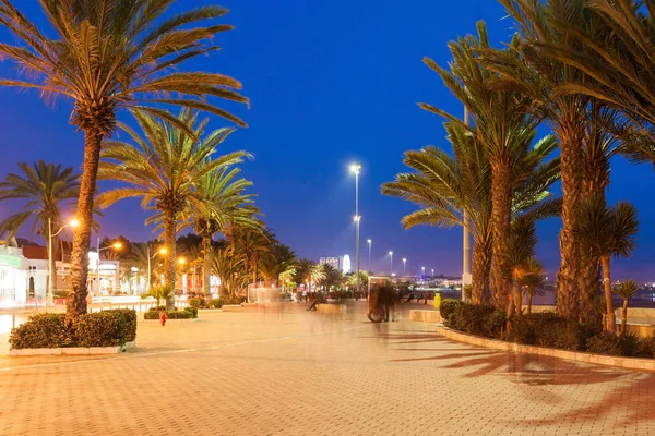 Agadir à noite — Fotografia de Stock