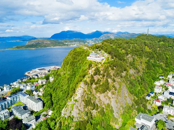 Vista panorámica aérea de Alesund —  Fotos de Stock