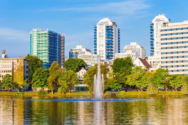 Stavanger Breiavatnet lake, Norway — Φωτογραφία Αρχείου