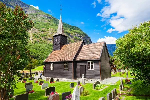 Flam Church Sognefjord, Norvège — Photo