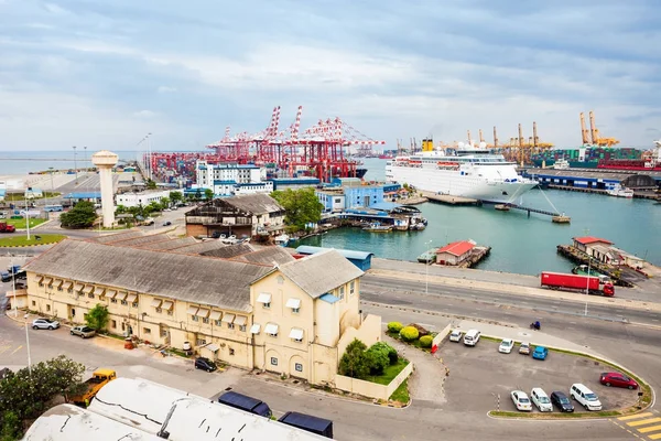 Il porto di Colombo — Foto Stock