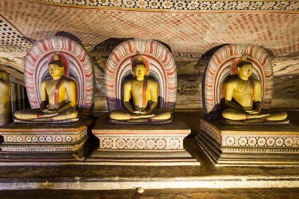 Templo da Caverna Dourada de Dambulla — Fotografia de Stock