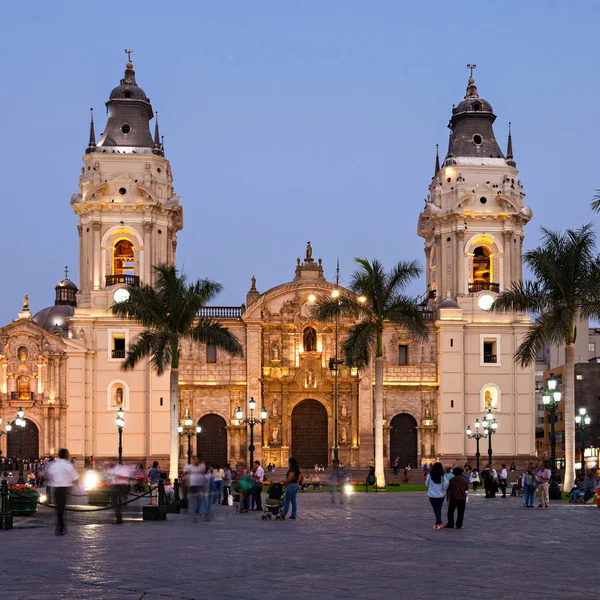 Basiliek kathedraal, Lima — Stockfoto