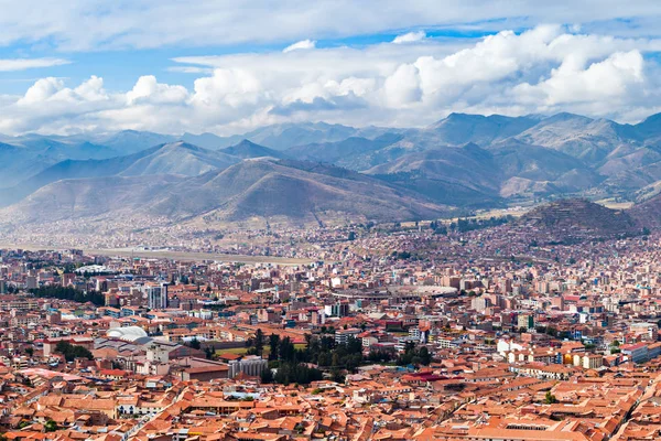 Vista aérea del Cusco — Foto de Stock