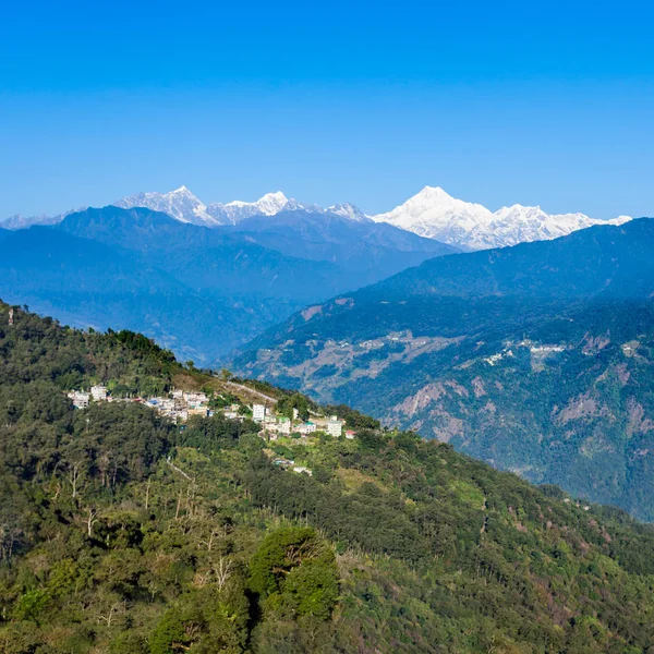 Kangchenjunga vista, Gangtok — Foto de Stock