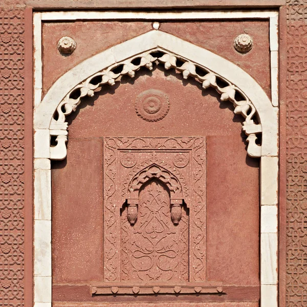 Alcove, Agra Fort — Stock Photo, Image
