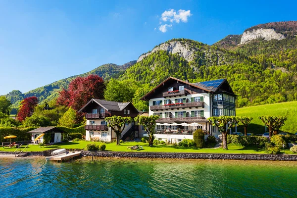 Wolfgangsee sjö i Österrike — Stockfoto