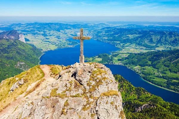 Schafberg 관점, 세인트 볼프강 — 스톡 사진