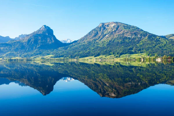 Jezioro Wolfgangsee Austria — Zdjęcie stockowe