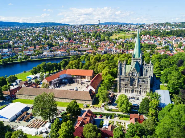 Catedral de Nidaros en Trondheim —  Fotos de Stock