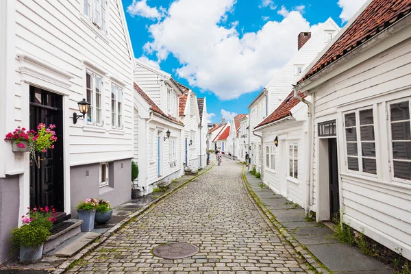 Wooden houses, Gamle Stavanger — Stock Photo, Image