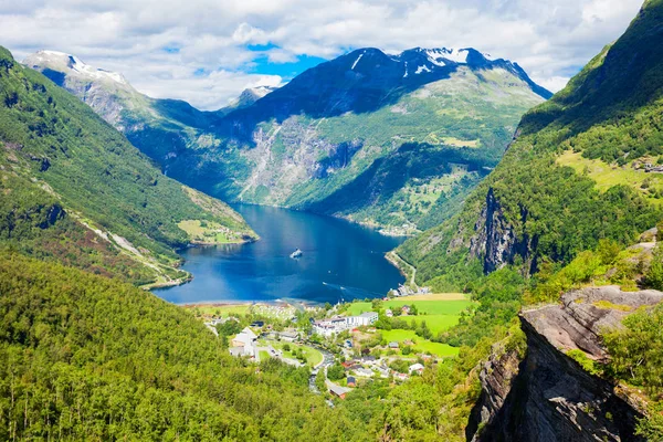 Geiranger à Geirangerfjord, Norvège — Photo