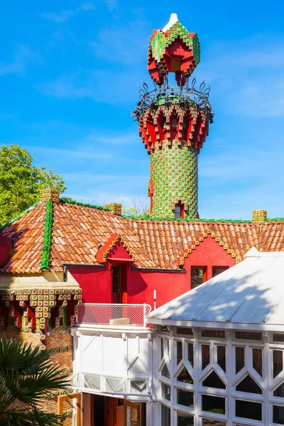 El Capricho in Comillas, Španělsko — Stock fotografie