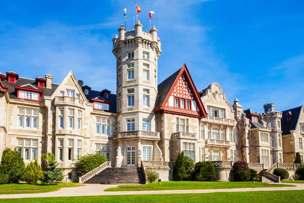 Palácio de Magdalena em Santander — Fotografia de Stock