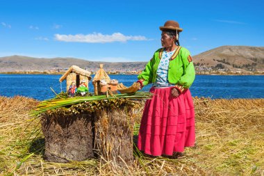 Titicaca lake, Puno clipart