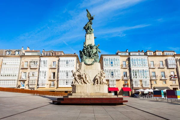 Virgen blanca plein in vitoria-gasteiz — Stockfoto