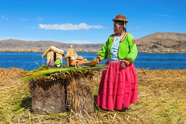 Titicaca-sjön, Puno — Stockfoto