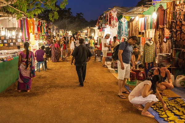 Goa avondmarkt — Stockfoto
