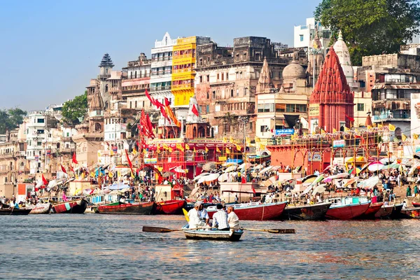 Varanasi-Ghats — Stockfoto