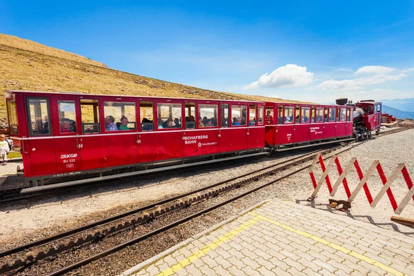 シュファベルク鉄道、聖ヴォルフガング — ストック写真