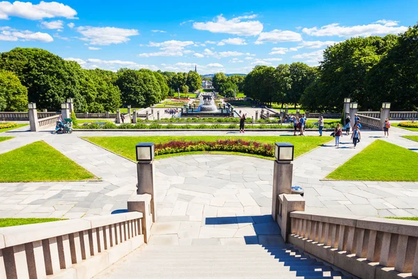 Vigeland sculpture park, Oslo — Zdjęcie stockowe