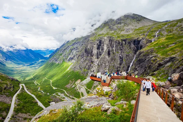 Trollstigen Trolls Path, Norvège — Photo