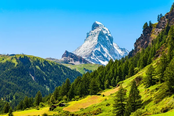 스위스의 마터호른 산맥 — 스톡 사진