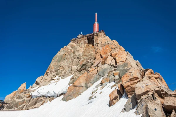 Aiguille du Midi hegy, Chamonix — Stock Fotó