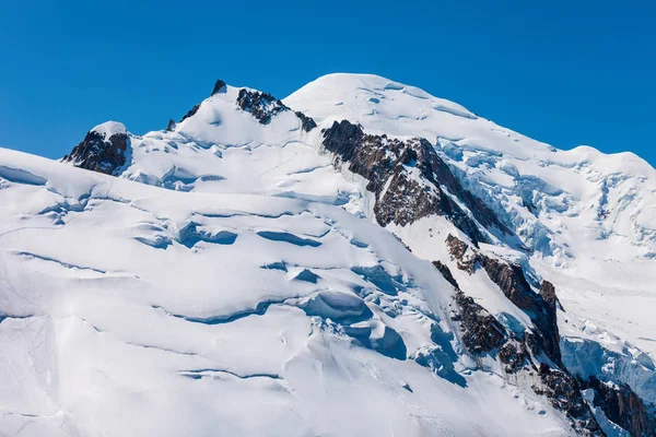 Mont Blanc montaña más alta, Europa — Foto de Stock