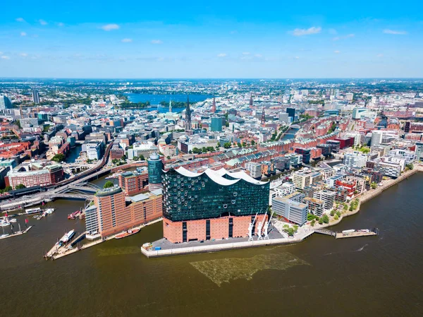 Hamburg city centre view, Germany — Stock Photo, Image