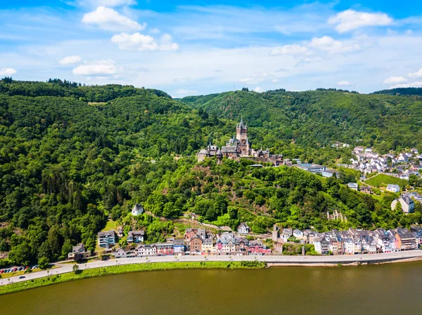 Cochem town aerial view, Germany — Stock Photo, Image