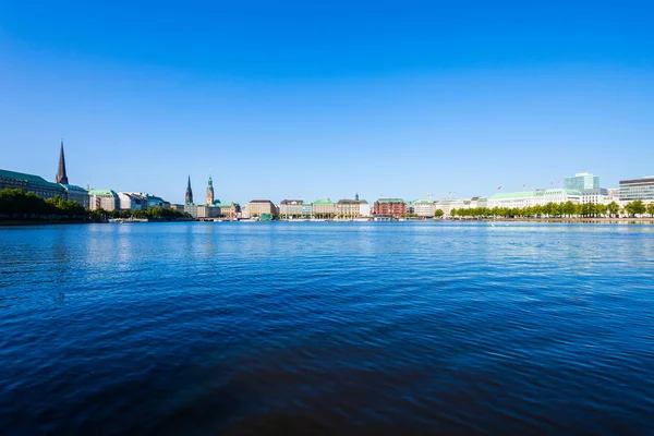 Amburgo centro città, Germania — Foto Stock