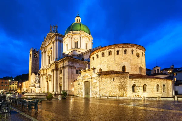 Brescia Cathedral i norra Italien — Stockfoto