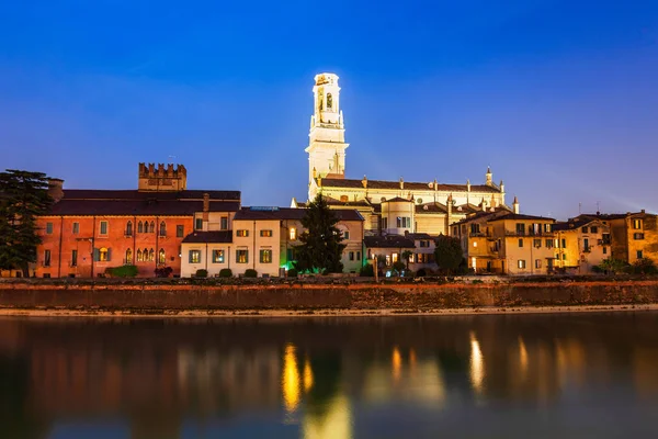 Verona Cathedral aerial panoramic view — Stock Photo, Image