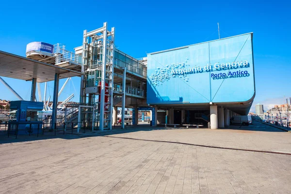 Genua-Aquarium, größtes in Italien — Stockfoto