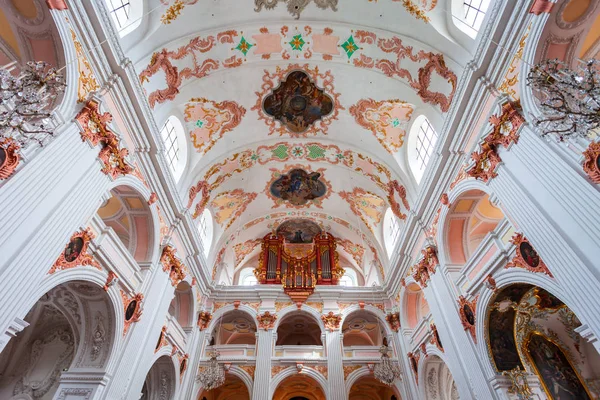 Lucerne Jesuit Church in Luzern — Stock Photo, Image