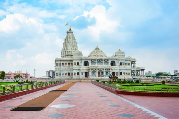 Tempio di Prem Mandir Krishna, Vrindavan — Foto Stock
