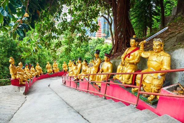 Tio Tusen Buddhor Kloster Eller Man Fat Sze Ett Buddisttempel — Stockfoto