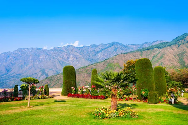 Pari Mahal Palace Fairies Terraced Garden Srinagar City Jammu Kashmir — Stock Photo, Image