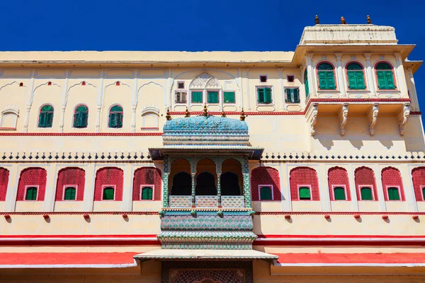 Палац Чандра Махал Міському Палаці Місті Джайпур Штат Раджастхан Індія — стокове фото